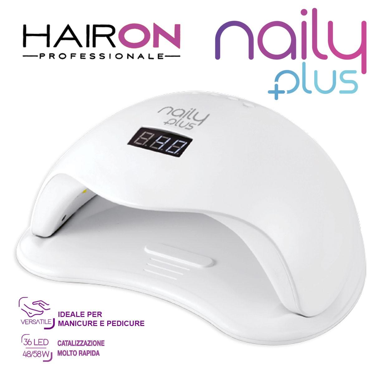 Hairon lampada uv led naily plus manicure / pedicure