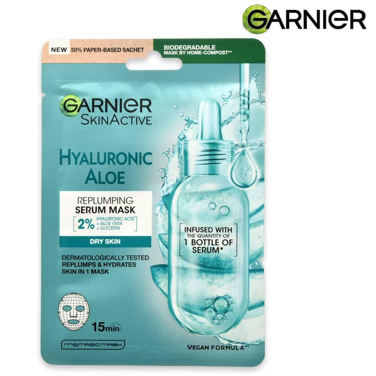 Garnier skin active maschera in tessuto aloe