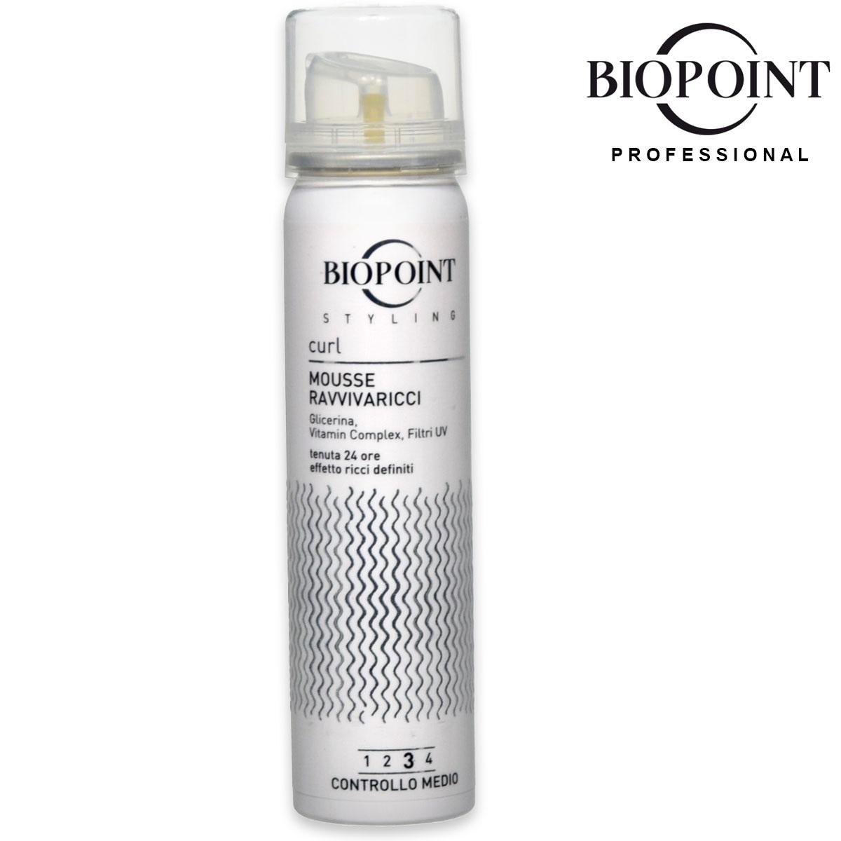 Biopoint mousse ravviva ricci 75 ml