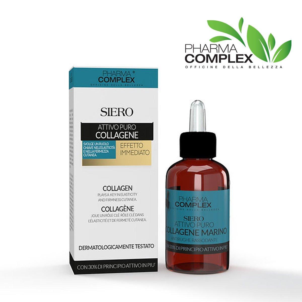 Pharma complex siero viso attivi puri collagene 30 ml