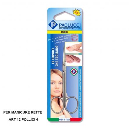 Forbici manicure dritte sprint poll. 4