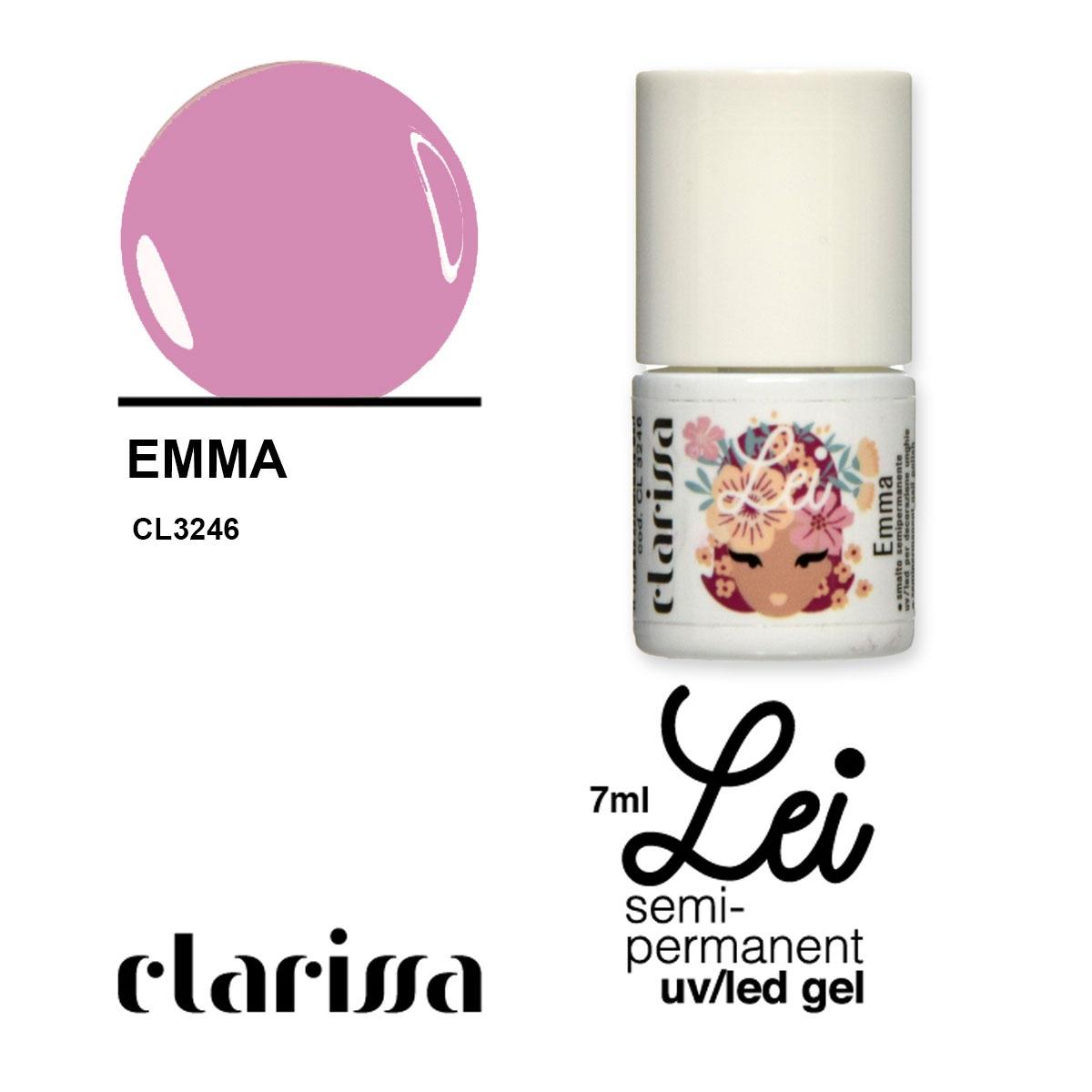 Clarissa smalto semipermanente tpo free 7 ml  emma