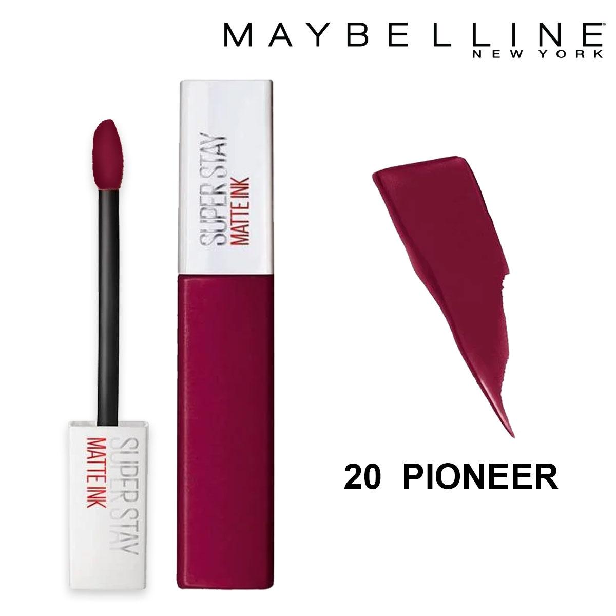 Maybelline stay matte ink 20 pioneer