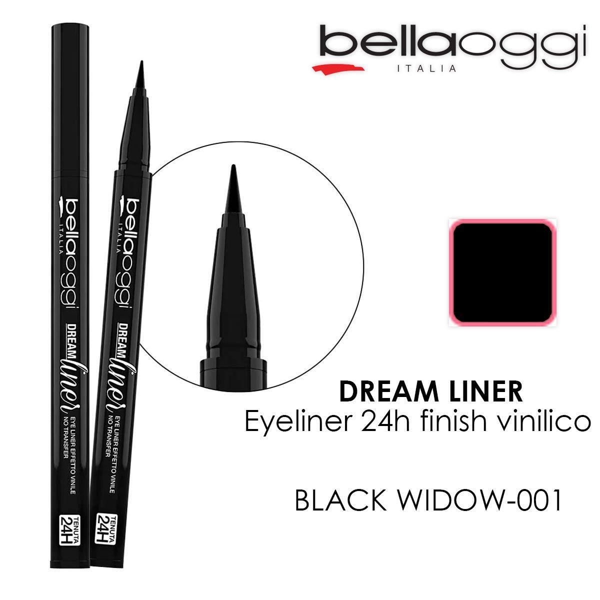 Dream liner eyeliner 24h finish vinilico black widow