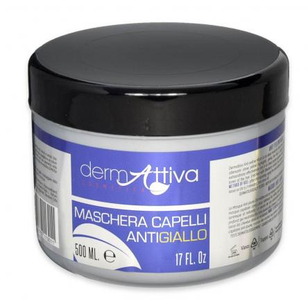 Dermattiva maschera capelli anti-giallo 500 ml