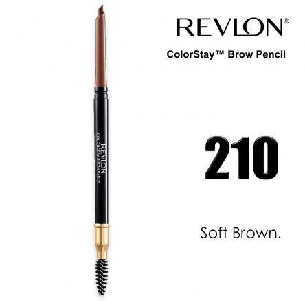 Revlon colorstay brow pencil soft brown 210