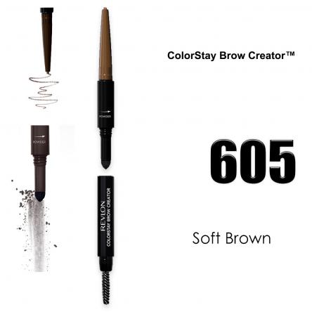 Colorstay colorstay brow creator 3in1 soft brown 605