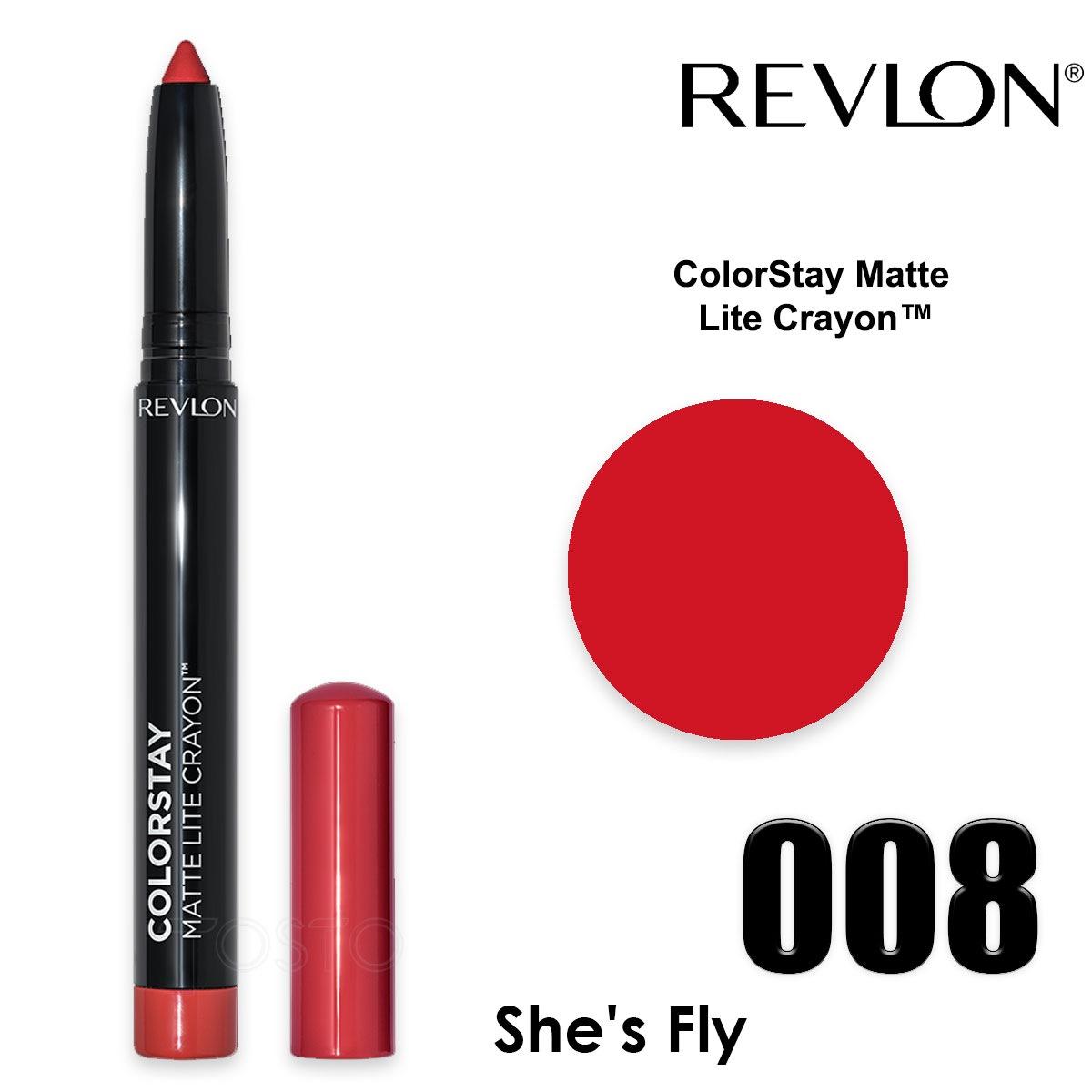 Revlon colorstay matte lite crayon she's fly