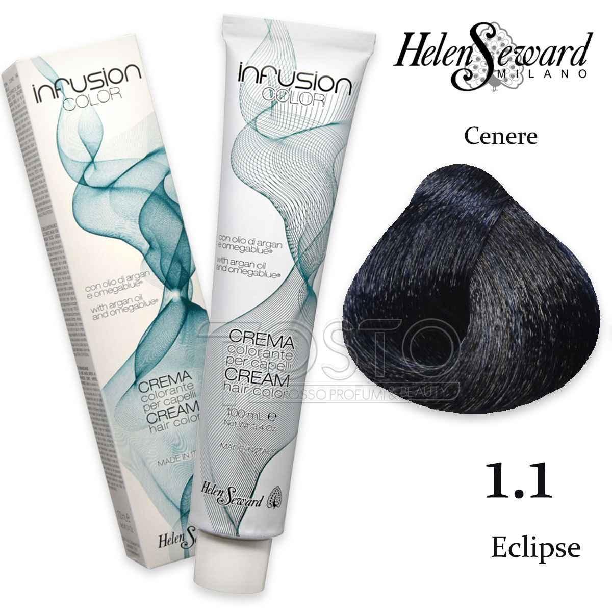 Infusion color 100 ml nero/blu