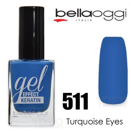 Gel effect keratin smalto effetto gel con cheratina 511