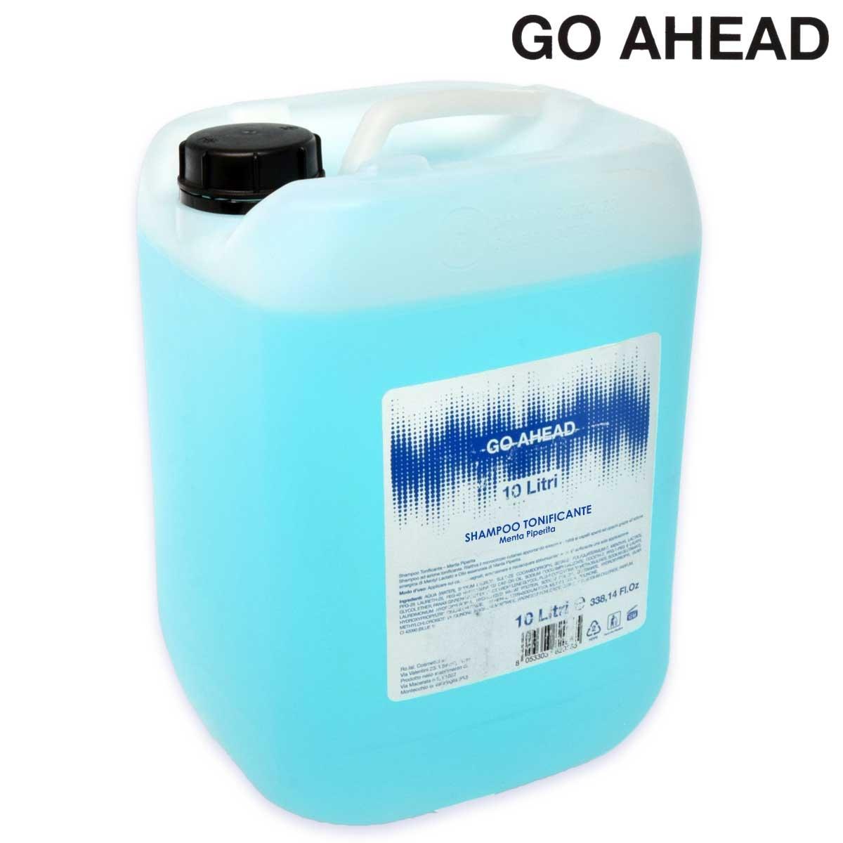 Go ahead shampoo tonificante menta piperita 10 litri