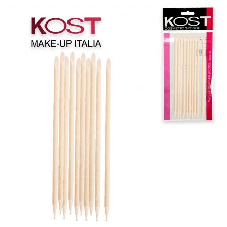 Kost bastoncini in legno per cuticole kost (10 pz) bc01