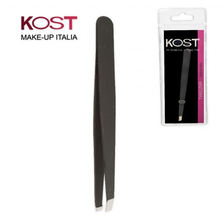 Kost pinzetta professionale punta obliqua kost