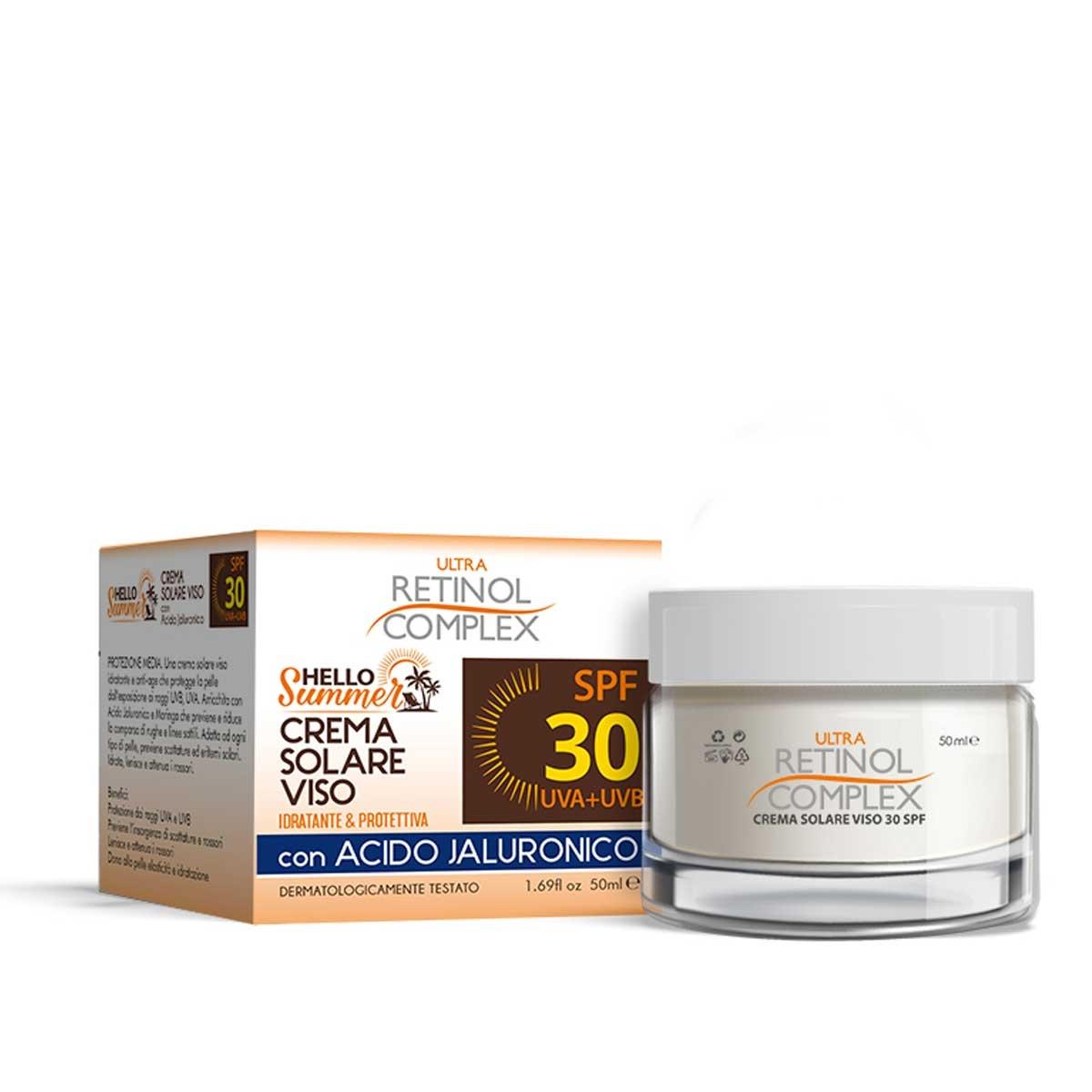Retinol complex hello summer crema viso spf 30 ml 50