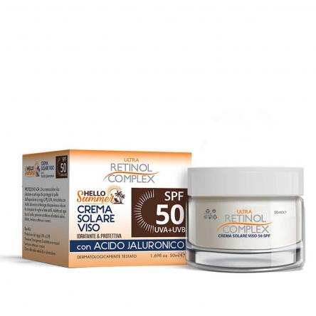 Retinol complex hello summer crema viso spf 50 ml 50