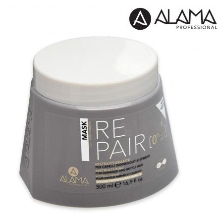 Alama professional repair maschera ristrutturante per capelli danneggiati e sfibrati 500 ml