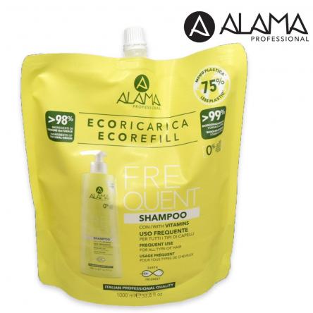 Alama professional frequent eco ricarica shampoo 1000 ml