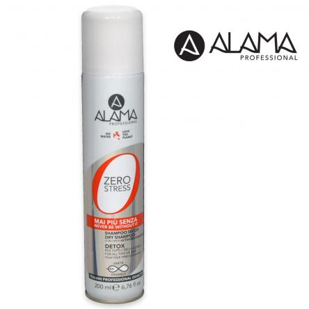 Alama professional zero stress shampoo secco detox per tutti i tipi di capelli 200 ml