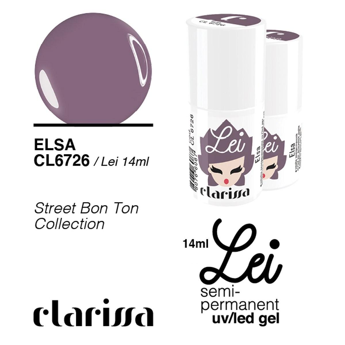 Clarissa smalto semipermanente tpo free 14 ml  elsa