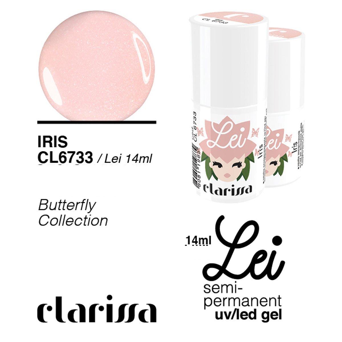 Clarissa smalto semipermanente tpo free 14 ml  iris