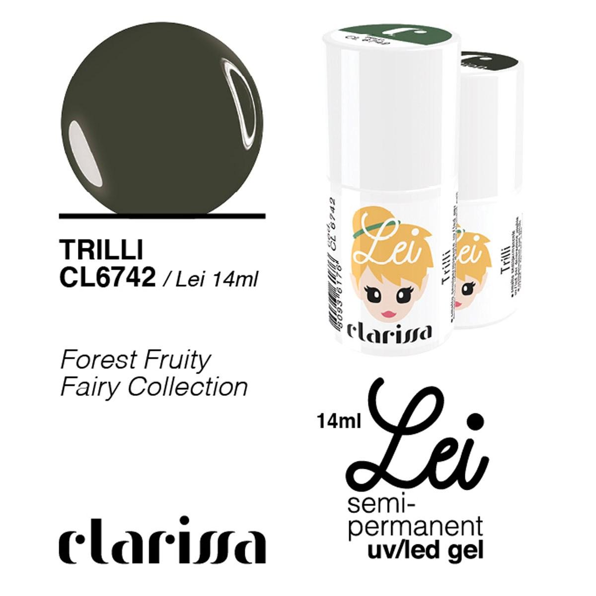 Clarissa smalto semipermanente tpo free 14 ml  trilli