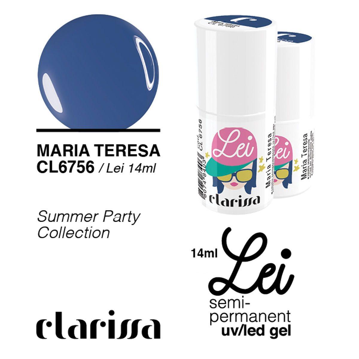 Clarissa smalto semipermanente tpo free 14 ml  maria teresa