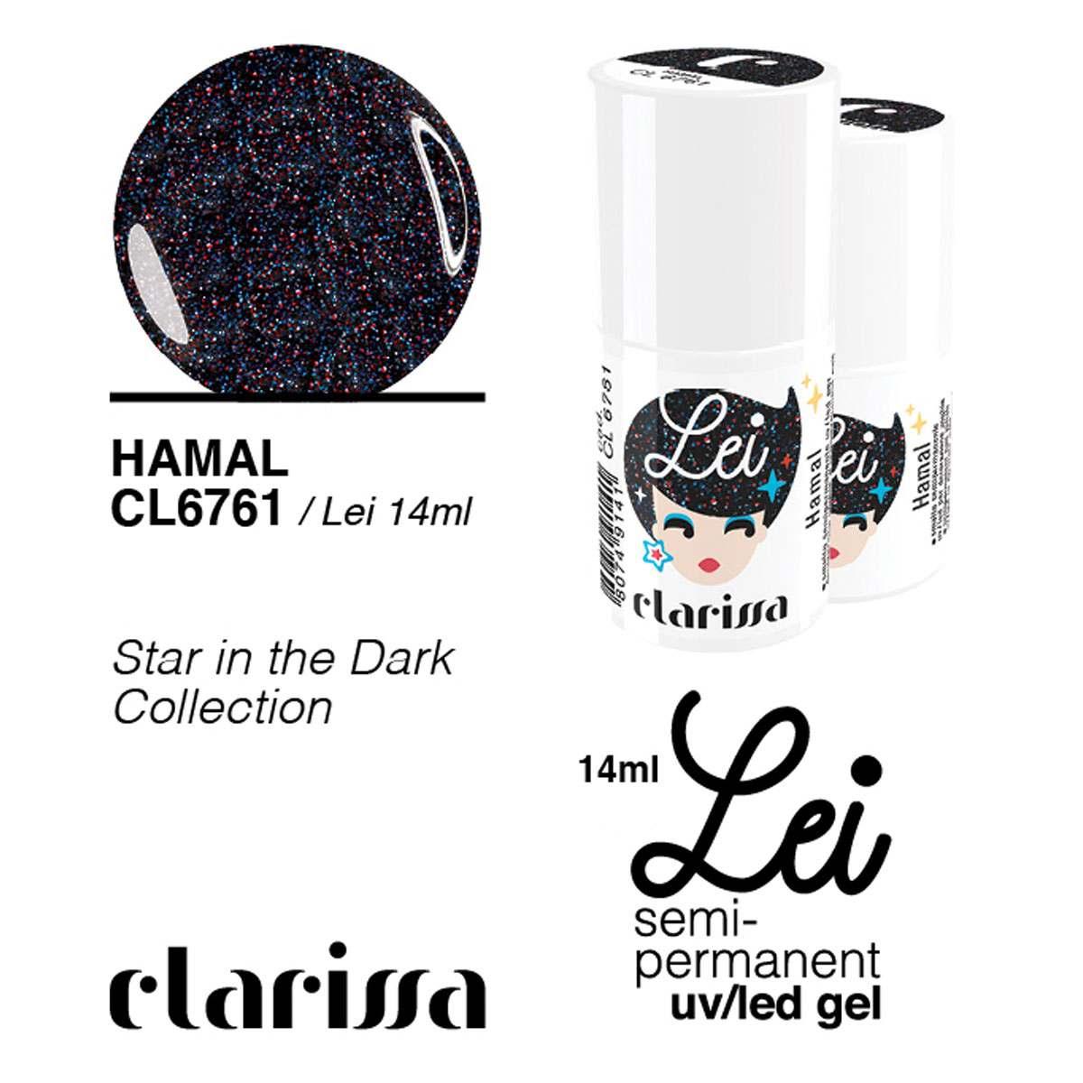 Clarissa smalto semipermanente tpo free 14 ml  hamal