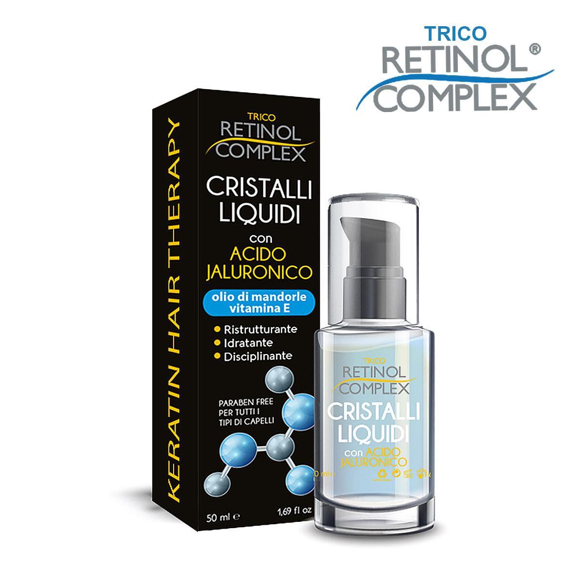 Keratin complex cristalli liquidi con acido jaluronico 50 ml