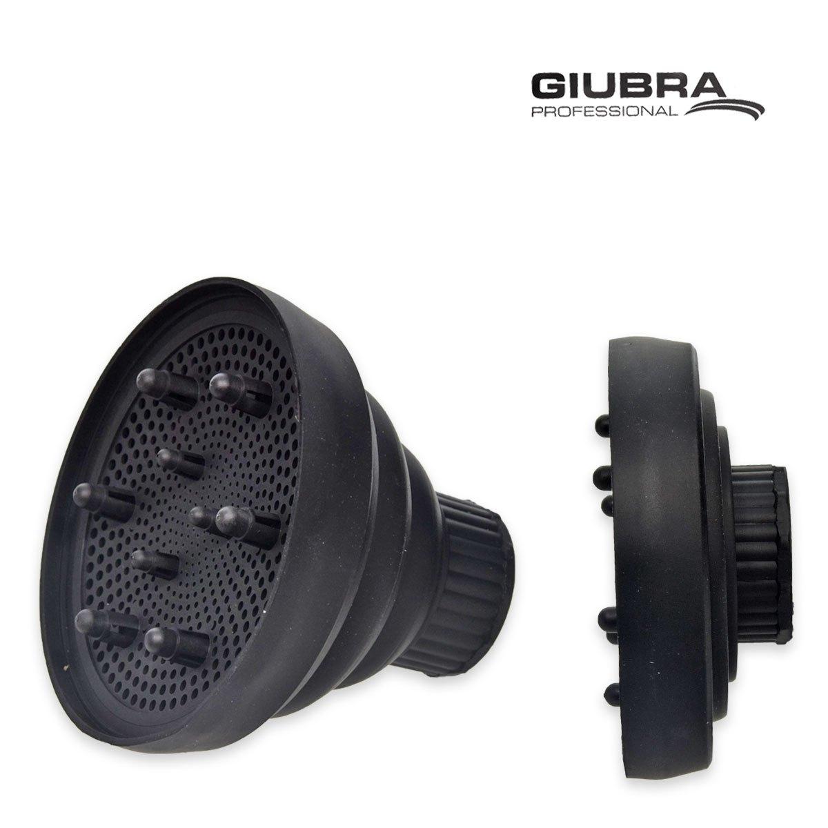 Diffusore universale giubra pieghevole in silicone nero