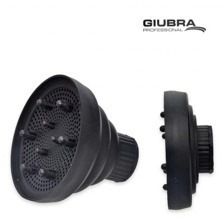 Diffusore universale giubra pieghevole in silicone nero