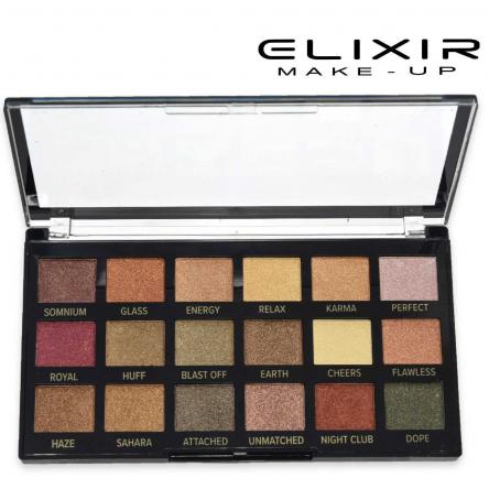 Elixir palette eye shadow pro mod.a 18 colori