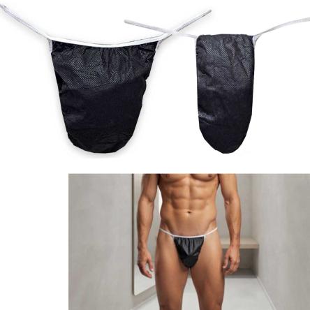 Tanga uomo imbustato singolarmente confezione da 100 pz