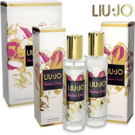 Liu-jo fabulous orchid fragrance mist 200 ml + body lotion 200 ml