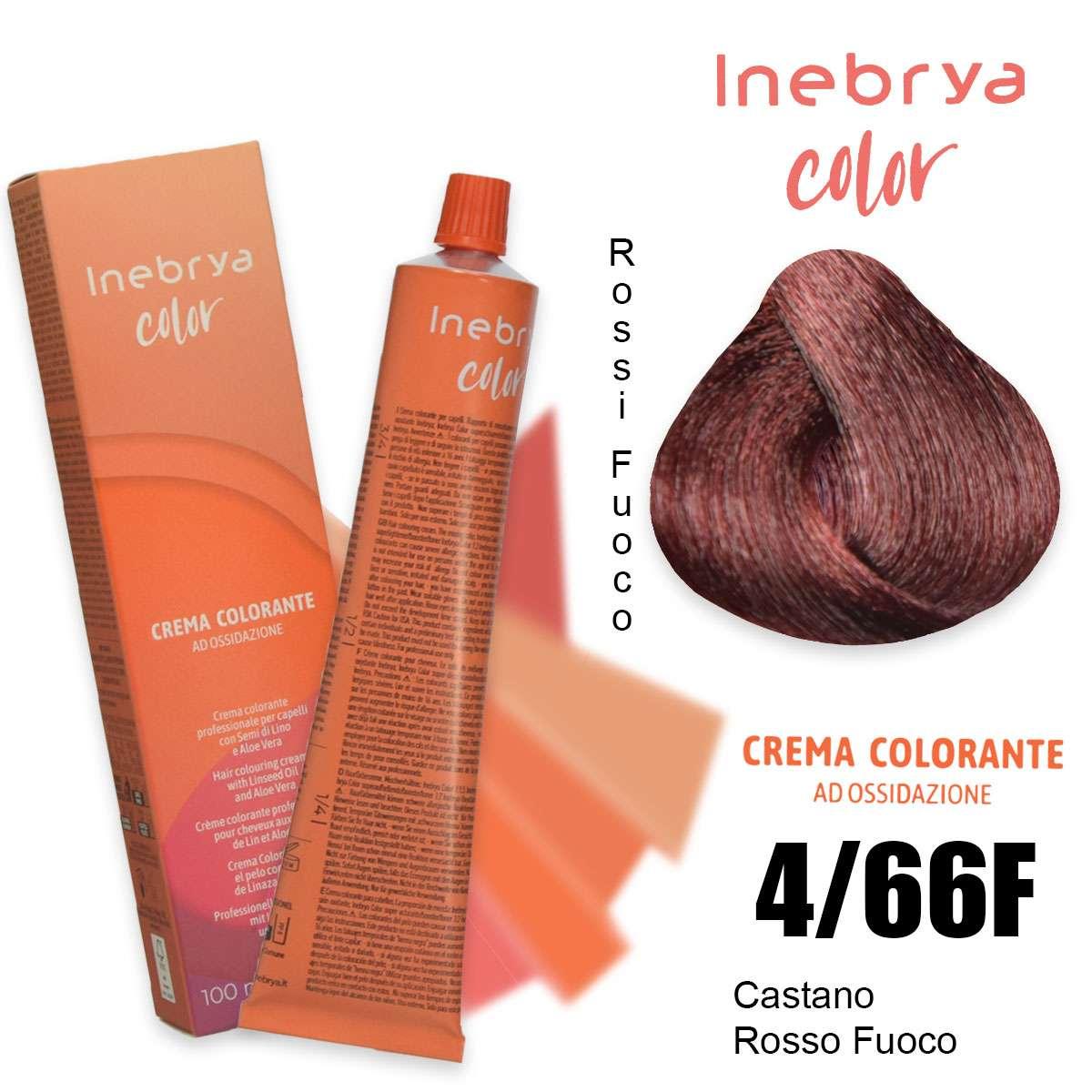Inebrya color 4/66f 100ml