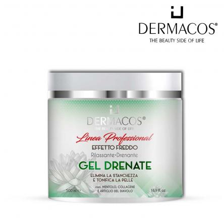 Dermacos linea professional gel drenante effetto freddo 500 ml