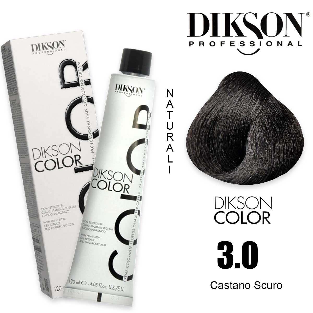 Dikson color 120 ml 3.0 - 3n castano scuro