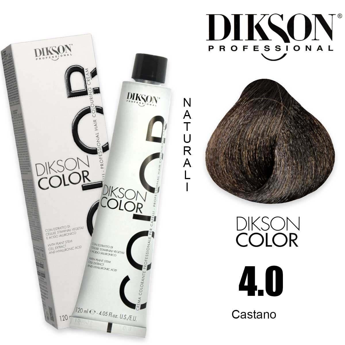 Dikson color 120 ml 4.0 - 4n castano