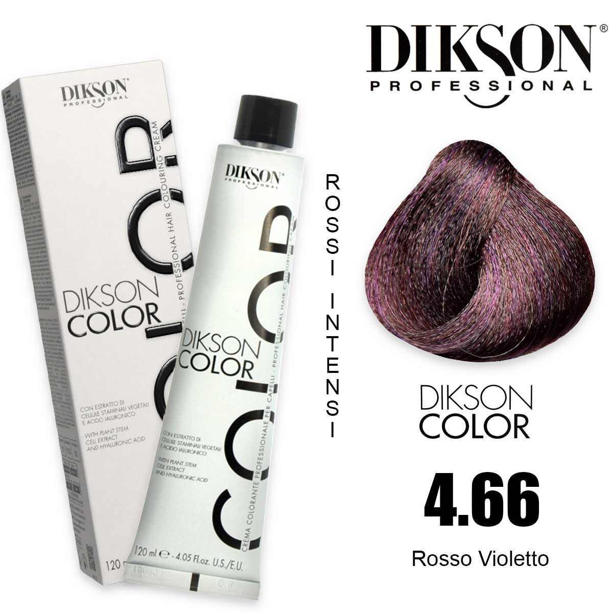 Dikson color 120 ml  4.66 - 4rr rosso violetto