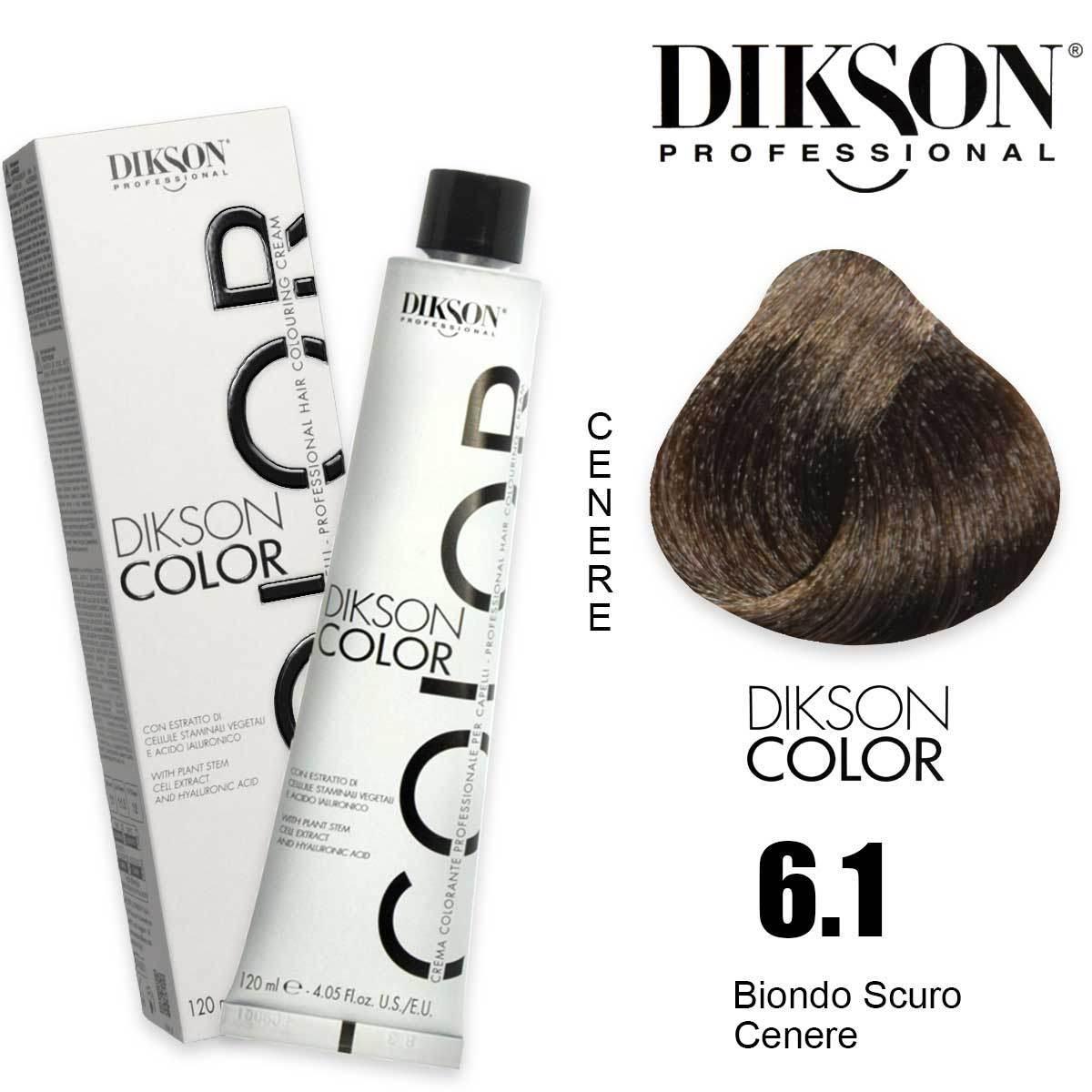 Dikson color 120 ml 6.1 - 6c biondo scuro cenere