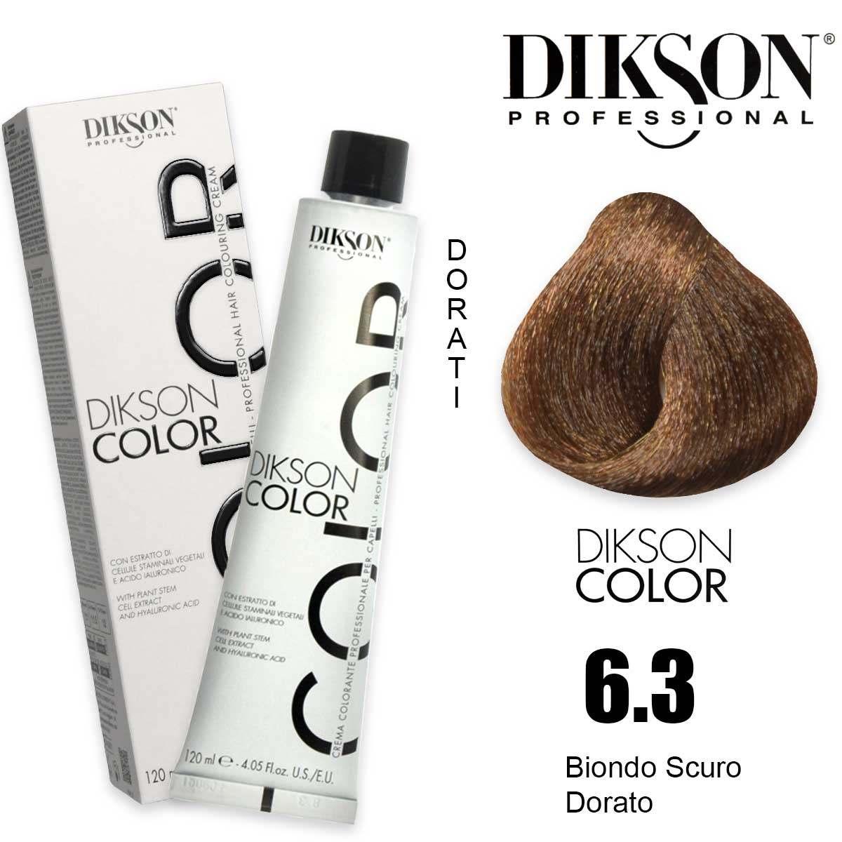 Dikson color 120 ml 6.3 - 6d biondo scuro dorato