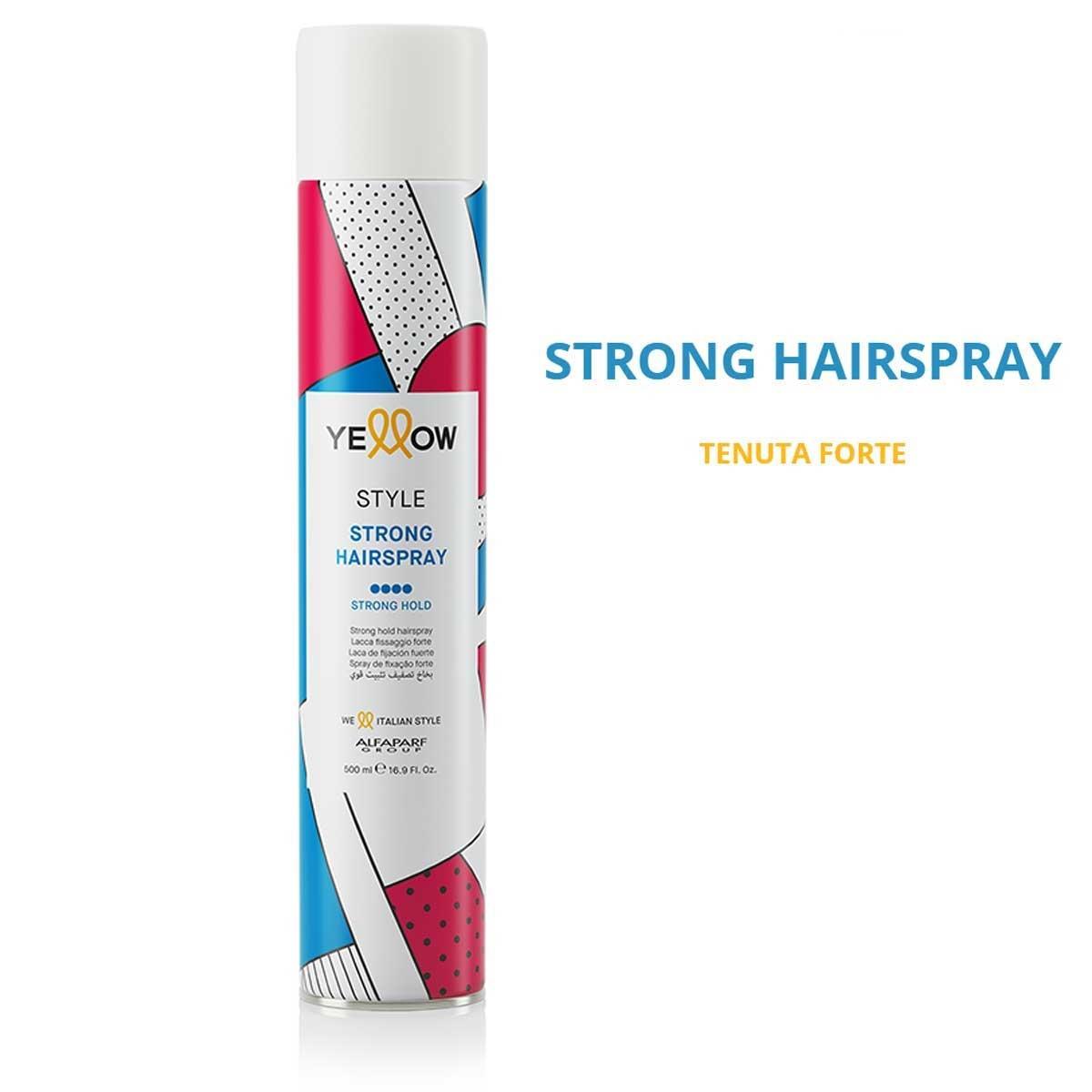 Alfaparf yellow style strong hairspray 500ml