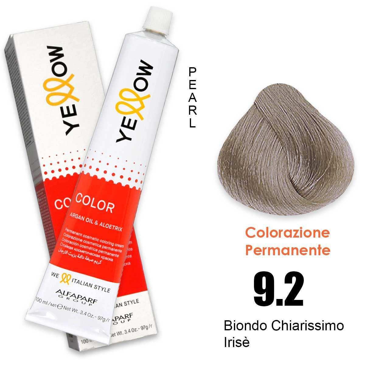 ALFAPARF YELLOW COLOR PERMANENT 9.2 100ml