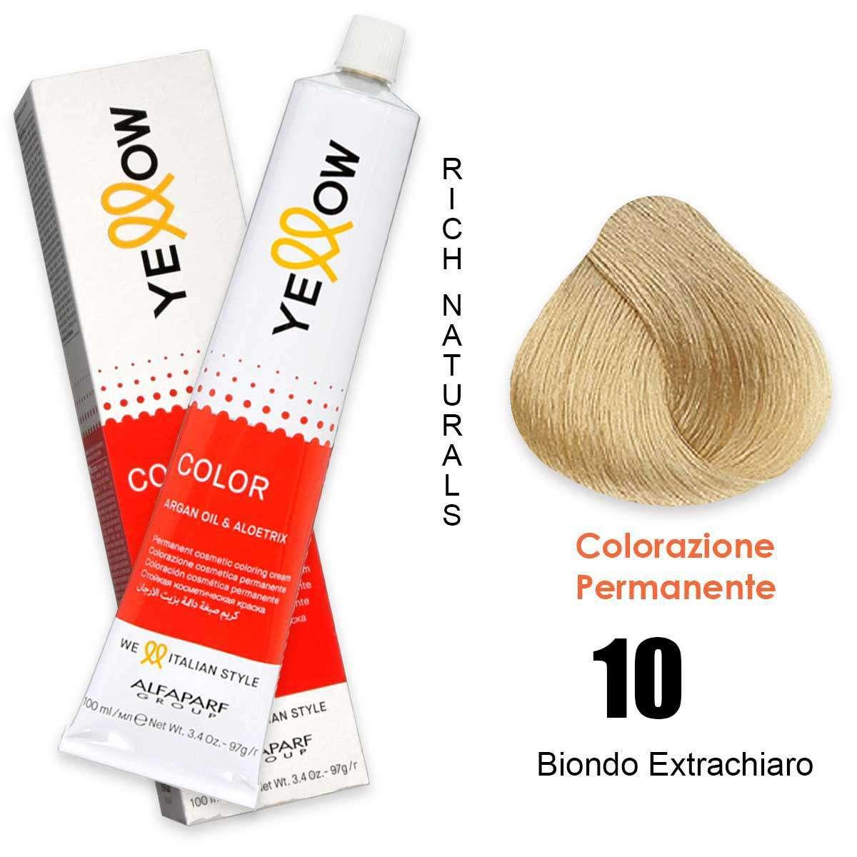 ALFAPARF YELLOW COLOR PERMANENT 10.0 100ml