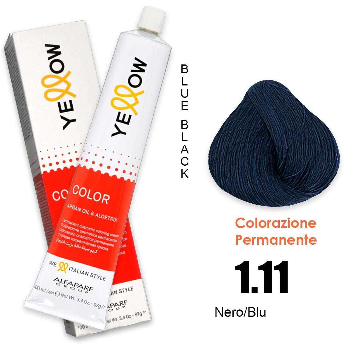 ALFAPARF YELLOW COLOR PERMANENT 1.11 100ml
