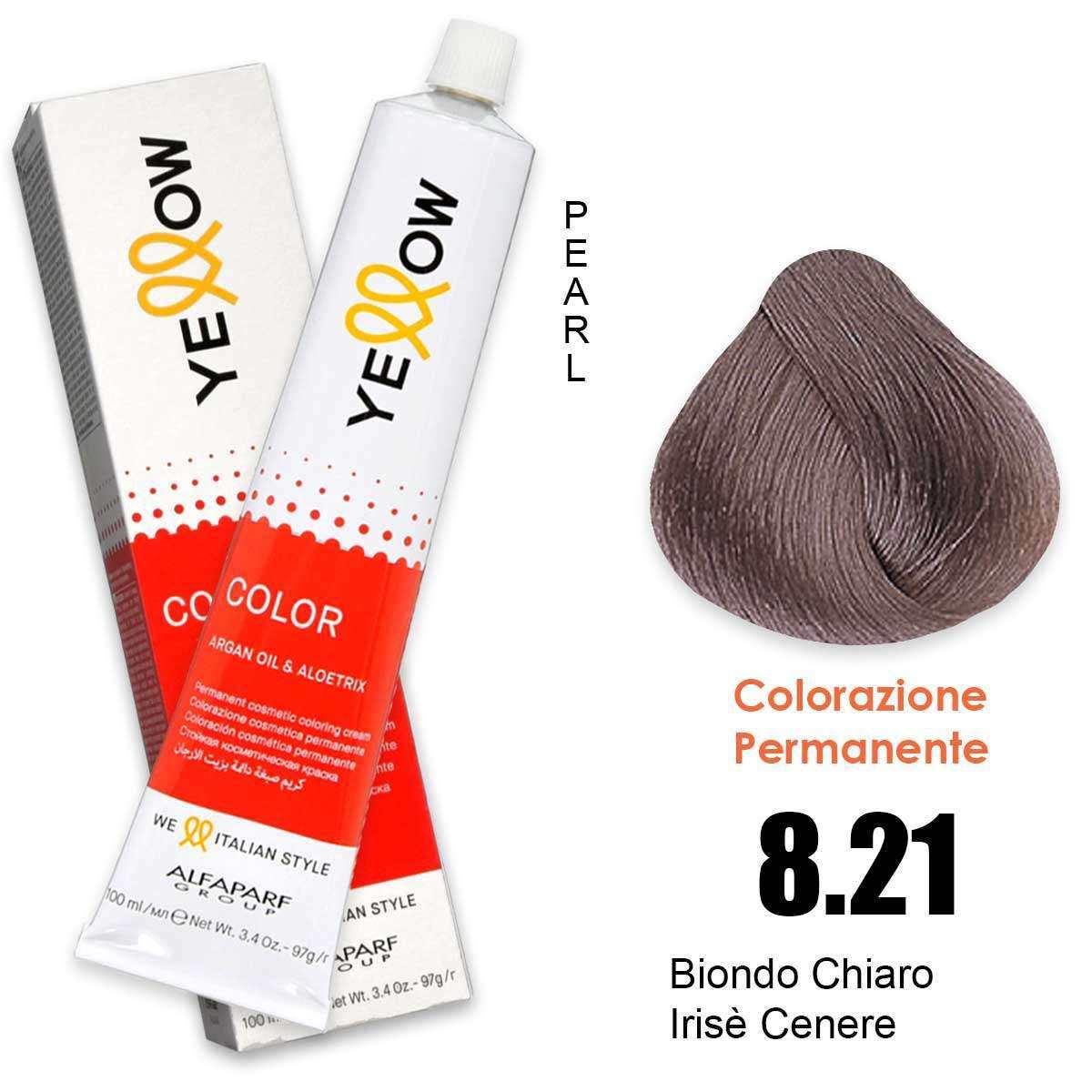 ALFAPARF YELLOW COLOR PERMANENT 8.21 100ml
