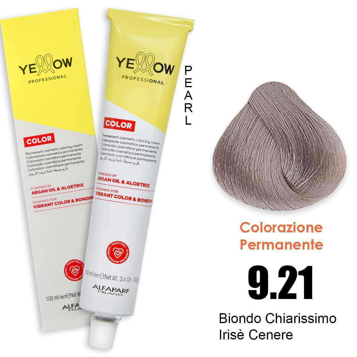ALFAPARF YELLOW COLOR PERMANENT 9.21 100ml