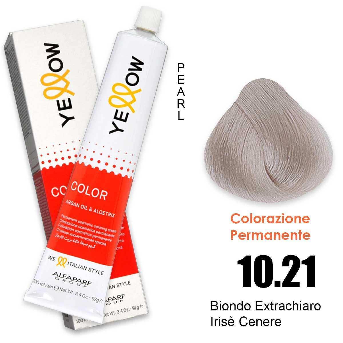 ALFAPARF YELLOW COLOR PERMANENT 10.21 100ml