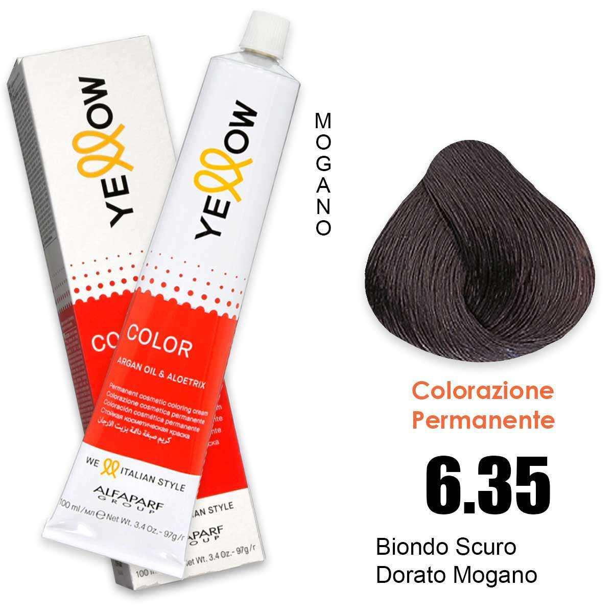 ALFAPARF YELLOW COLOR PERMANENT 6.35 100ml