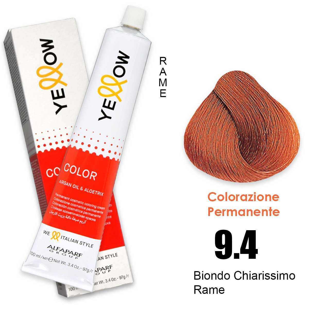 ALFAPARF YELLOW COLOR PERMANENT 9.4 100ml