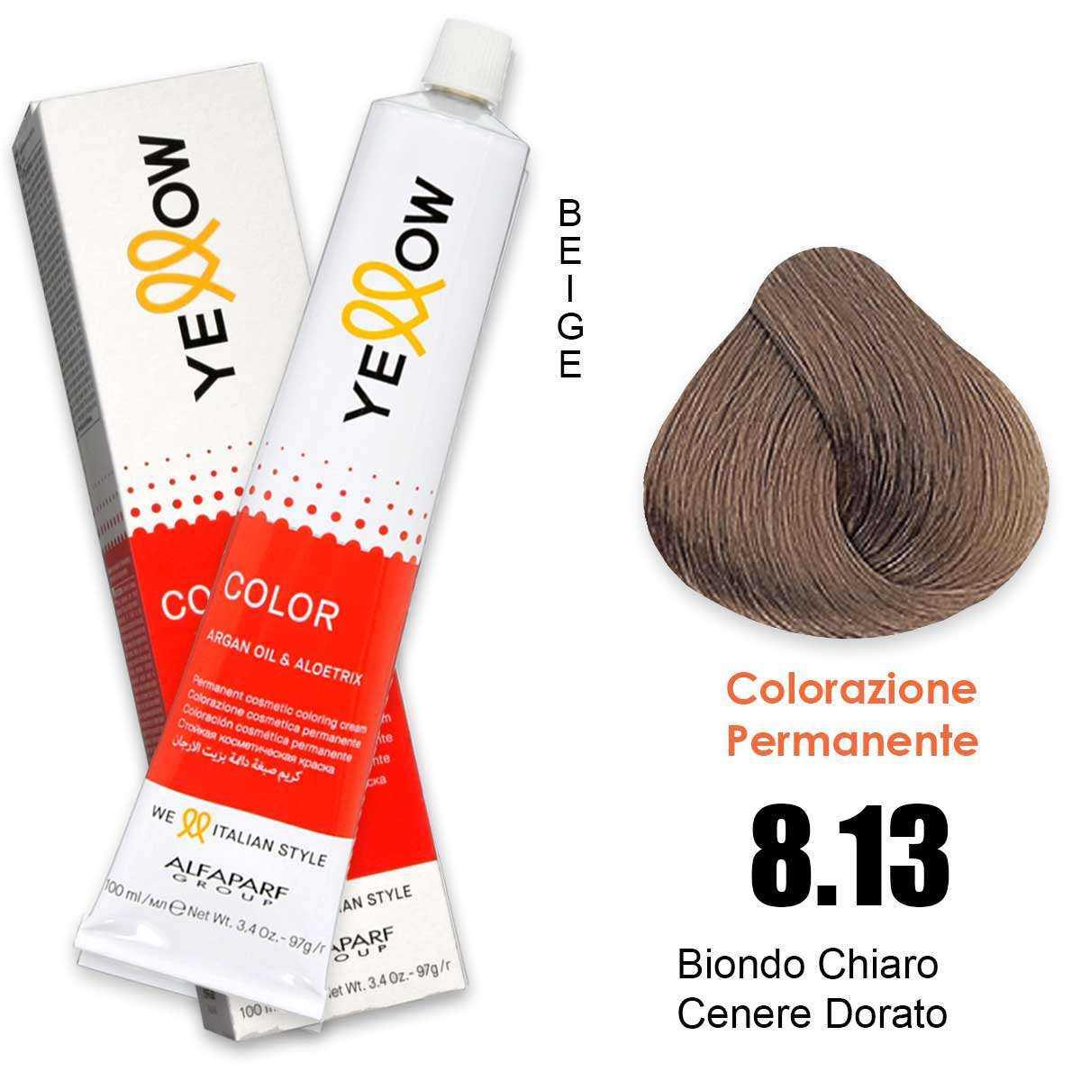 ALFAPARF YELLOW COLOR PERMANENT 8.13 100ml